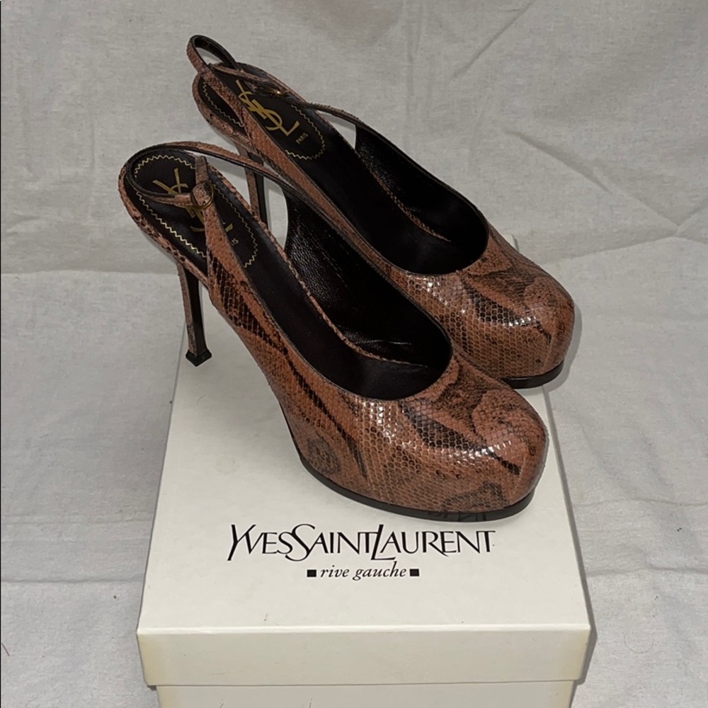Yves Saint Laurent TRIBTOO 80 BOA EXOTICO Shoes